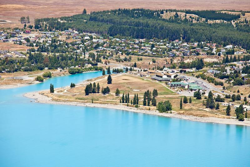 The Godley Hotel Lago Tékapo Exterior foto