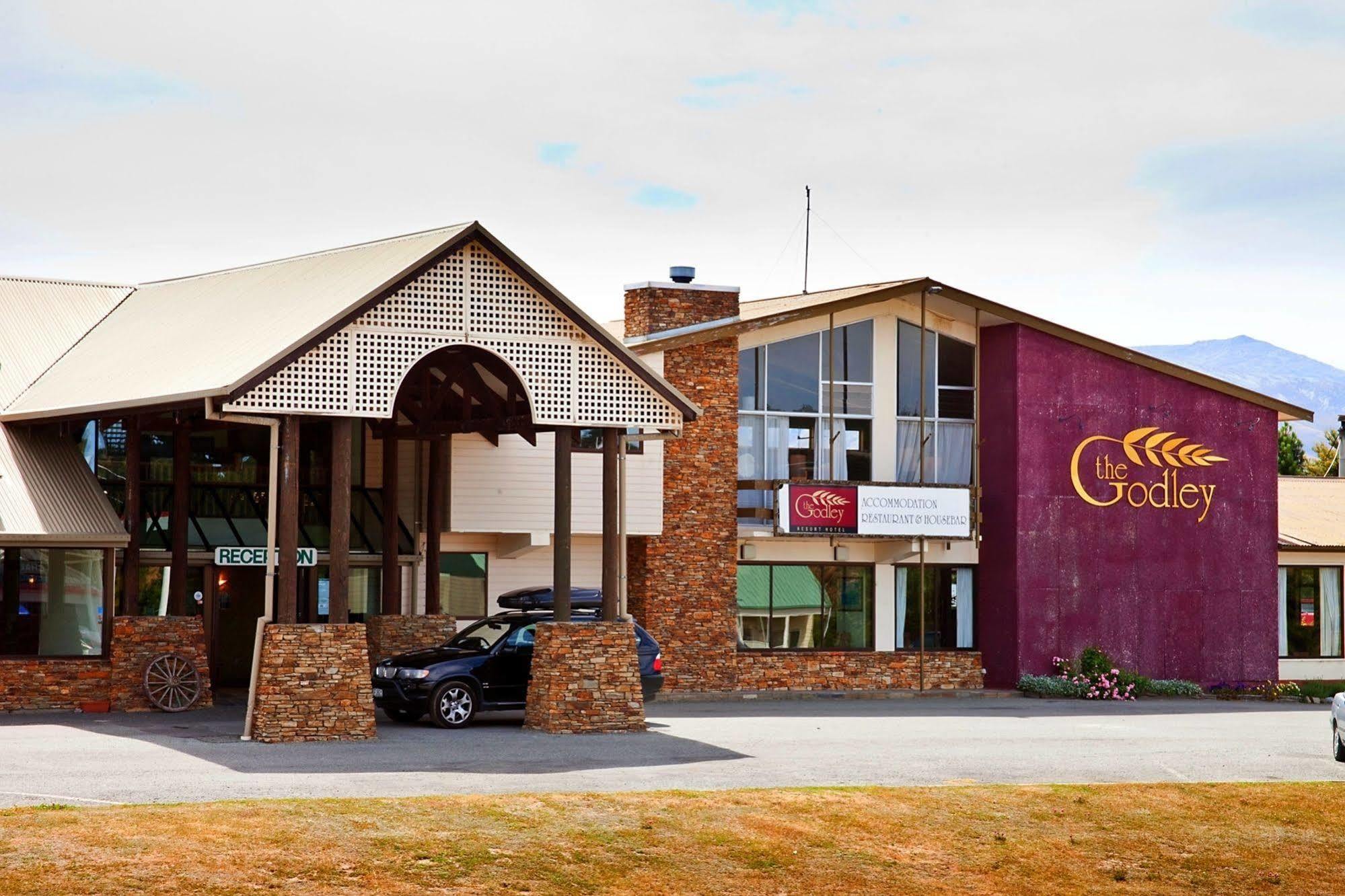 The Godley Hotel Lago Tékapo Exterior foto